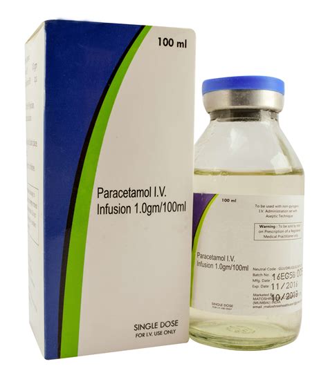 paracetamol inyectable - buprenorfina inyectable